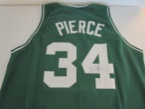 Paul Pierce of the Boston Celtics signed autographed basketball jersey PAAS COA 050
