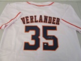 Justin Verlander of the Houston Astros signed autographed baseball jersey PAAS COA 920