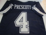 Dak Prescott of the Dallas Cowboys signed autographed football jersey PAAS COA 861