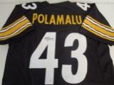 Troy Polamalu of the Pittsburgh Steelers signed autographed football jersey PAAS COA 868