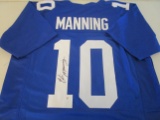 Eli Manning of the NY Giants signed autographed football jersey PAAS COA 672