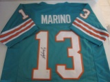 Dan Marino of the Miami Dolphins signed autographed football jersey PAAS COA 646