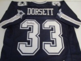 Tony Dorsett of the Dallas Cowboys signed autographed football jersey PAAS COA 632