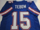Tim Tebow of the Florida Gators signed autographed football jersey PAAS COA 686