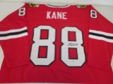 Patrick Kane of the Chicago Black Hawks signed autographed hockey jersey PAAS COA 955