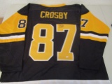 Sidney Crosby of the Pittsburgh Penguins signed autographed hockey jersey PAAS COA 972
