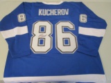 Nikita Kucherov of the Toronto Maple Leafs signed autographed hockey jersey PAAS COA 349