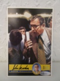 John Wooden of the UCLA signed autographed basketball card Tri Star COA 001