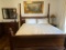 (4) Piece King Size Bedroom Suite. Includes King Size Bed With Box Spring And Mattress, Large Dresse
