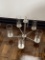 Five Candle Brushed Nickel Chandelier