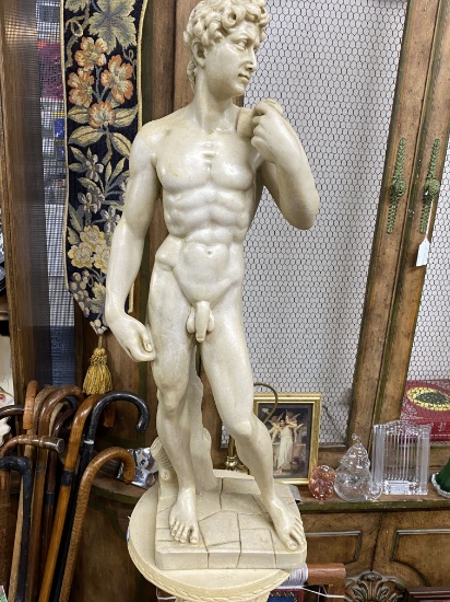 23" Tall Greek Nude Statue