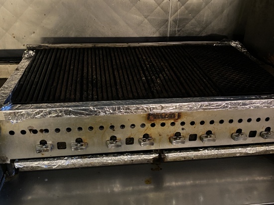 Vulcan 48" Gas Char Grill with (8) Burners