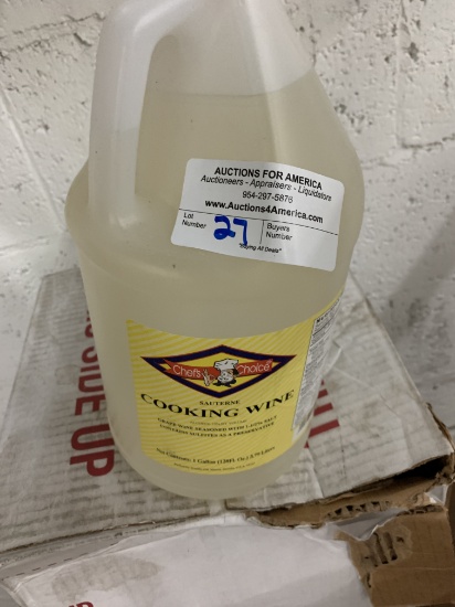 Gallon of Cooking Wine
