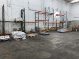 (8) Sections ofPallet Racking, Must Be Sold 8 X's Bid Amt, as configuration is: