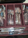 Holmes and Edwards of Ireland Silver Plate Silverware Set