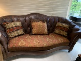 Paul Robert Of North Carolina Grade 65 Premium Tufted Leather Sofa