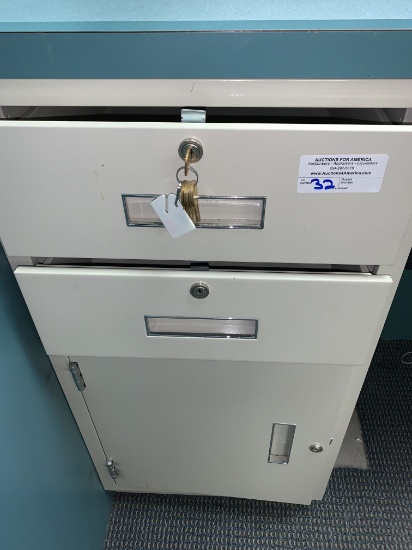 Lockable Teller Cabinet