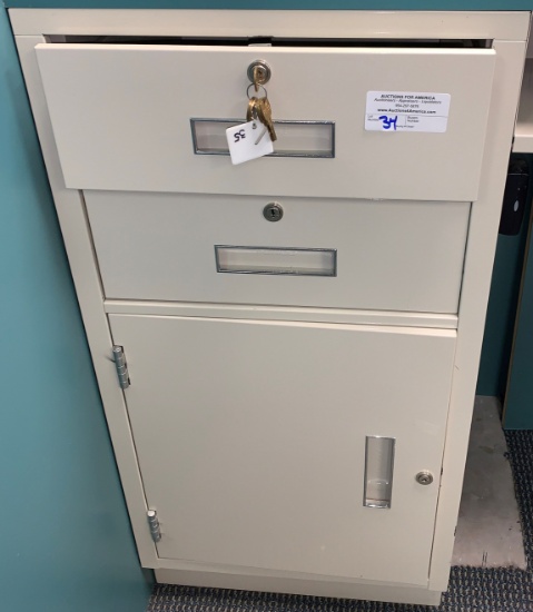 Lockable Teller Cabinet