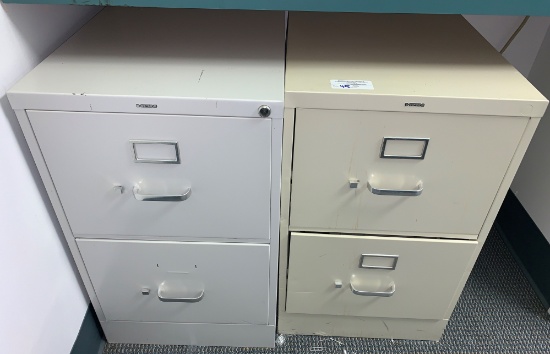 Two Drawer Legal Size File Cabinets