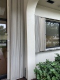 Complete Accordion Style Window Shutter System