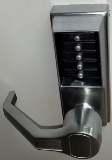 Solid Door With Programable Combination Lock