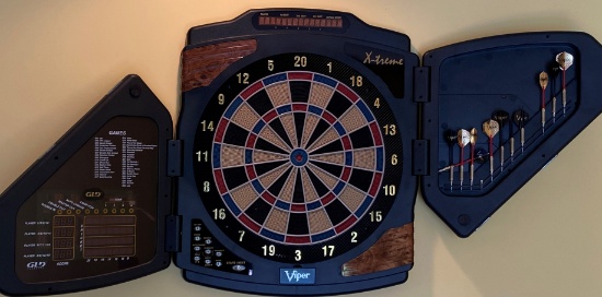 Viper Extreme Digital Dartboard Has Automatic Scoring. Comes Complete With Darts