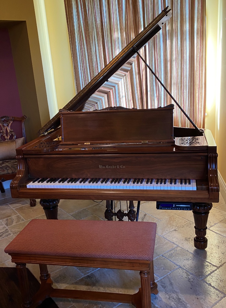 1890 WM Knabe & Company Full Grand Piano. All Refurbished Recently And  Converted To Player. Piano Wo | Estate & Personal Property Personal  Property | Online Auctions | Proxibid