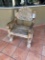Hand Carved Solid Wood Chair