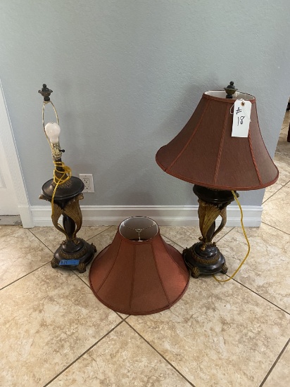 2 Table Lamps