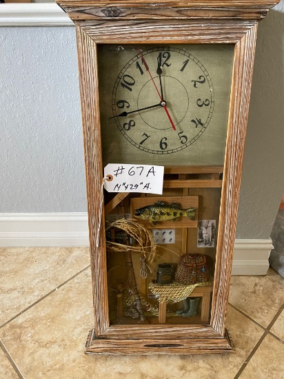 Fishermen Wall Clock