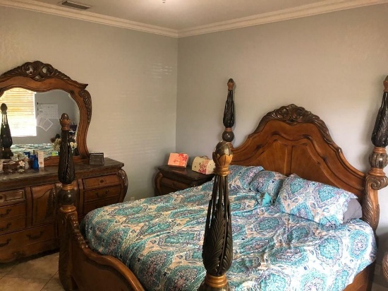 King Size Complete Bedroom Set