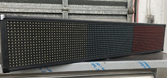 39" Led Programmable Display Board. No Controler