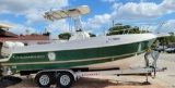 24' AquaSport Tournament Master Center Console Boat Twin Motors