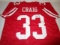 Roger Craig of the San Francisco 49ers signed autographed football jersey PAAS COA 510