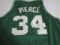 Paul Pierce of the Boston Celtics signed autographed basketball jersey PAAS COA 895
