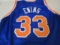 Patrick Ewing of the New York Knicks signed autographed basketball jersey PAAS COA 451