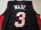 Dwyane Wade of the Miami Heat signed autographed basketball jersey PAAS COA 277