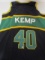 Shawn Kemp of the Seattle Super Sonics signed autographed basketball jersey PAAS COA 402