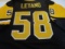 Kris Letang of the Pittsburgh Penguins signed autographed hockey jersey PAAS COA 927