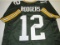 Aaron Rodgers of the Green Bay Packers signed autographed football jersey PAAS COA 274