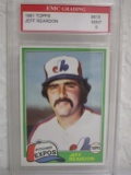 Jeff Reardon Montreal Expos 1981 Topps #819 EMC graded Mint 9