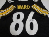 Hines Ward of the Pittsburgh Steelers signed autographed football jersey PAAS COA 335