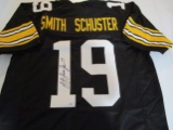 JuJu Smith Schuster of the Pittsburgh Steelers signed autographed football jersey PAAS COA 428