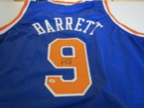 RJ Barrett of the New York Knicks signed autographed basketball jersey PAAS COA 321