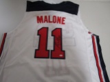 Karl Malone of TEAM USA signed autographed basketball jersey PAAS COA 188