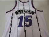 Vince Carter of the Toronto Raptors signed autographed basketball jersey PAAS COA 248