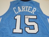 Vince Carter of the North Carolina signed autographed basketball jersey PAAS COA 220