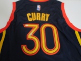 Steph Curry of the Golden State Warriors signed autographed basketball jersey PAAS COA 182