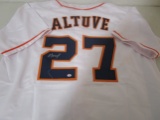 Jose Altuve of the Houston Astros signed autographed baseball jersey PAAS COA 197