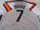 Craig Biggio of the Houston Astros signed autographed baseball jersey PAAS COA 032